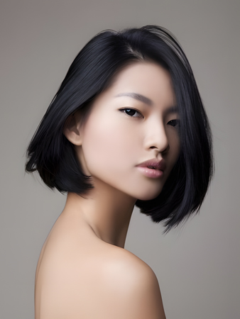 Natural Lace Front Straight Remy Human Hair Wig