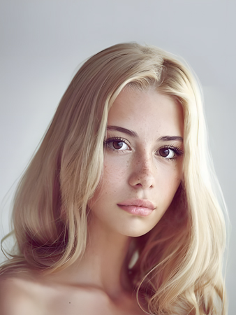 Pretty Lace Front Remy Human Hair Wavy Wig