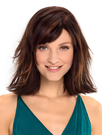 Brilliant Capless Straight Remy Human Hair Wig