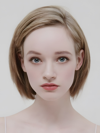 New Style Straight Remy Human Hair Lace Front Wig