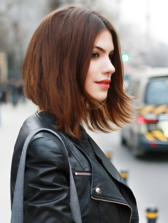 Marvelous Straight Remy Human Hair Lace Front Wig