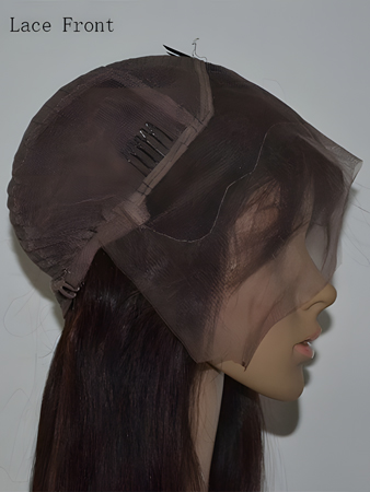 New arrival Short Straight Human Hair Lace Front Wig