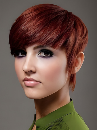 Graceful Newest Human Hair Short Wig