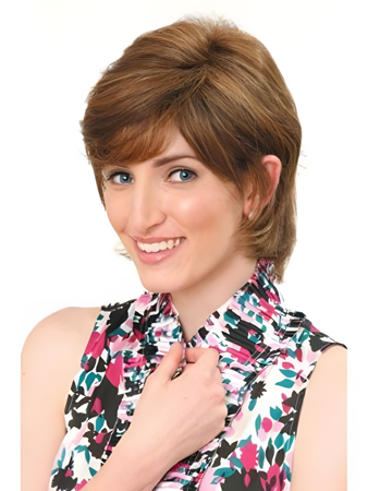 Pleasant Wonderful Natural Short Human Hair Wig