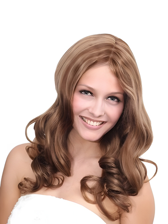 Marvelous Long Wavy Human Hair Wig