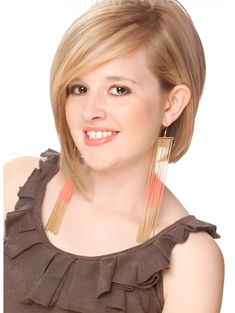 Flexibility Attractive Lace Front Straight Wig