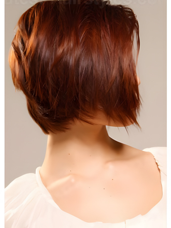 Capless Amazing Short Straight Synthetic Wig