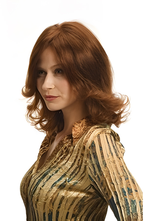 Stylish Hand Tied Wavy Remy Human Hair Wig