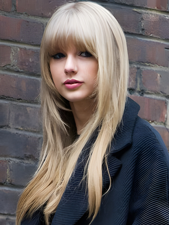 Elegant Silky Straight Capless Remy Human Hair Wig