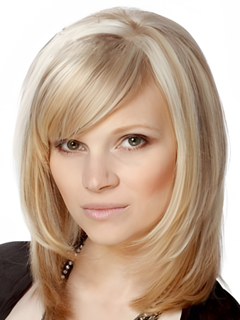 Attractive Silky Straight Capless Remy Human Hair Wig