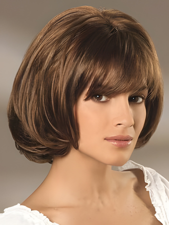 Admirable Remy Human Hair Wavy Capless Wig