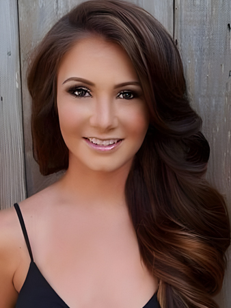 Popular Long Wavy Human Hair Lace Front Wig