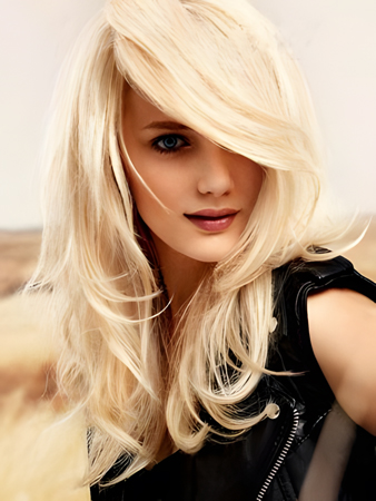 Stupendous Human Hair Wavy Capless Wig