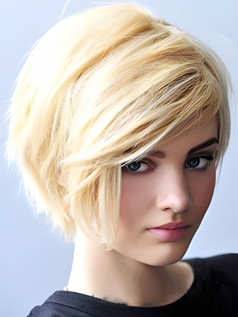 Classic Capless Human Hair Straight Wig