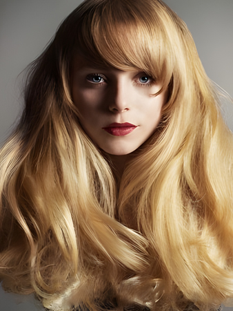 Popular Capless Wavy Remy Human Hair Wig