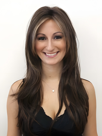 Nice Long Relaxed Look Human Hair Wig