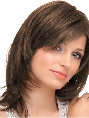 Seductive Capless Human Hair Straight Wig