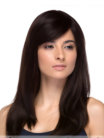 Affordable Capless Human Hair Straight Wig