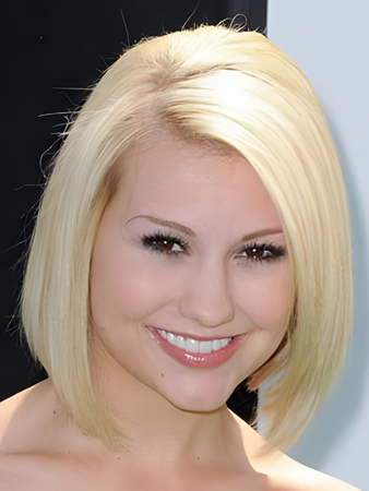 Adorable Lace Front Human Hair Straight Wig