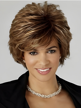 Wavy Remy Human Hair Capless Wig