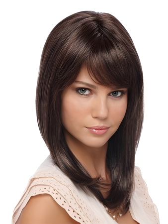 Dakota Shoulder Length Lace Front Wig For Woman