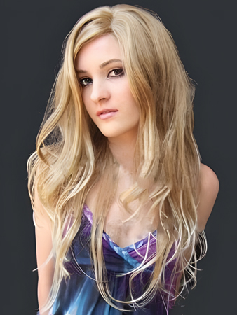 Durable Remy Human Hair Long Straight Lace Front Wig