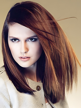 Stylish Full Lace Human Hair Straight Wig For Woman