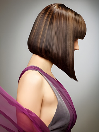 Seductive Lace Front Straight Synthetic Wig