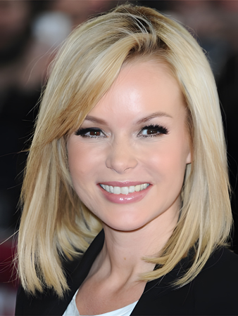 Modern Human Hair Straight Lace Front Wig