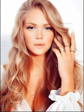 Marvelous Wavy Synthetic Lace Front Wig