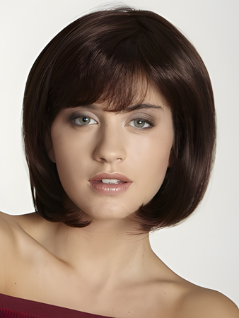 Comfortable Synthetic Lace Front Straight Wig