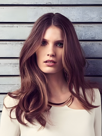 Beautiful Lace Front Wavy Synthetic Wig