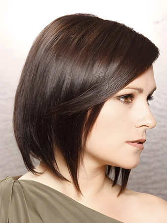 Bob Layered Hairstyle Lace Front Wig For Woman