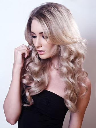 Elegant Wavy Synthetic Lace Front with Mono Wig For Woman
