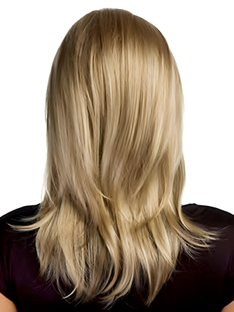 Soft Fringe Lace Front with Mono Wig For Woman