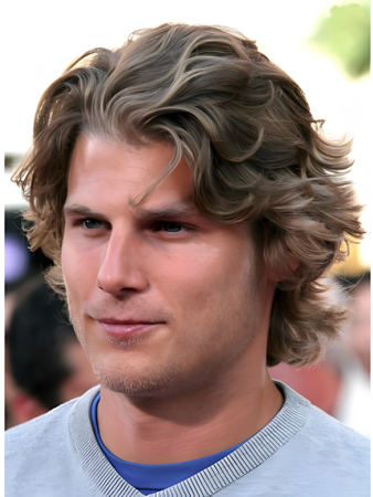 Short Full Lace Super Curly 6 Inch Mens Wig