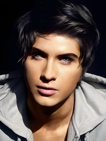 Gorgeous Full Lace Short Human Hair Men Wig