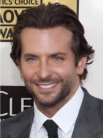 Fashionable Human Hair Lace Front Men Wig