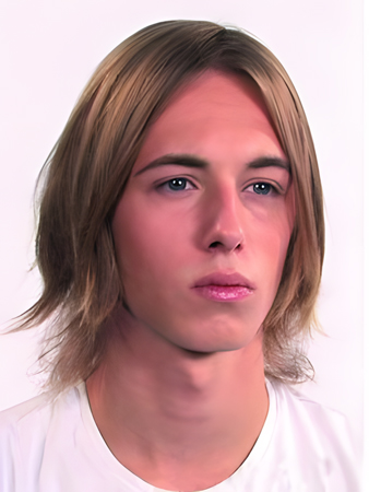 Modern Synthetic Lace Front Wig