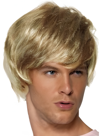 Durable Capless Straight Synthetic Wig