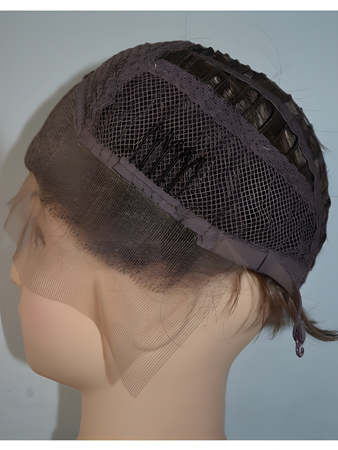 Natural Synthetic Straight Lace Front Wig