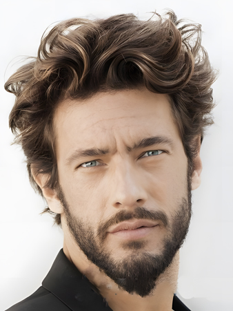 Wavy Human Hair Lace Front Wig