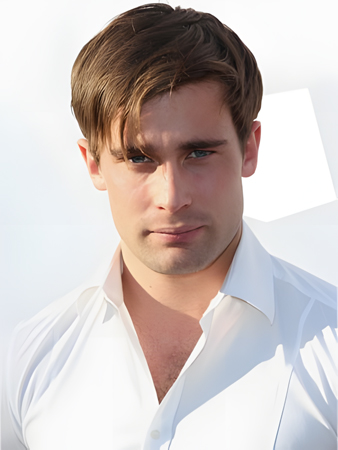 Popular Lace Front Human Hair Straight Wig