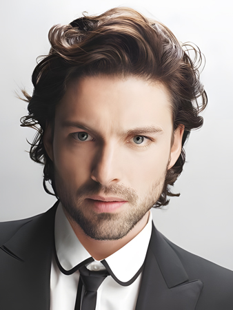 Comfortable Synthetic Wavy Lace Front Wig