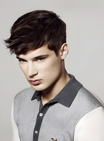 Most Stylish Short Straight Mens Wig