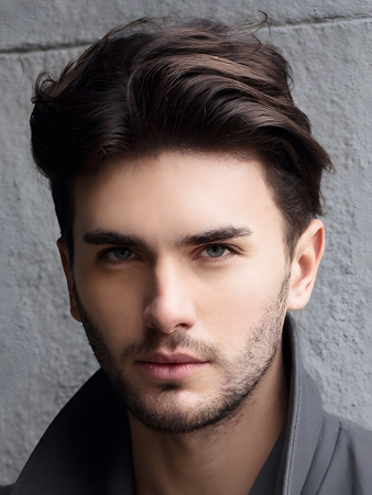 Flattering Lace Front Wavy Synthetic Wig