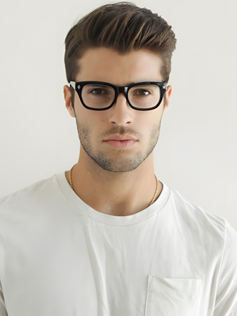 Awesome Lace Front Straight Synthetic Wig