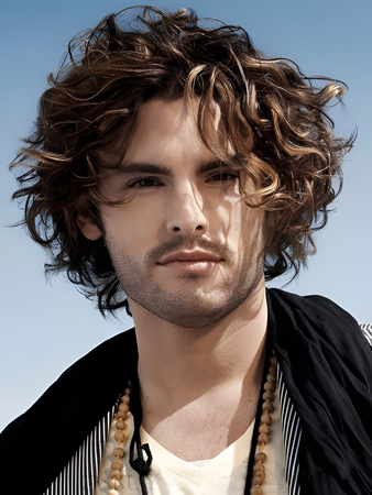 Impressive Wavy Lace Front Human Hair Wig