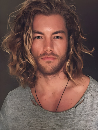 Charming Lace Front Wavy Remy Human Hair Wig