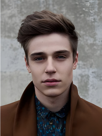 Elegant Synthetic Lace Front Straight Wig